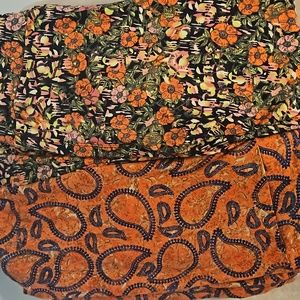 2 pair LulaRoe leggings OS